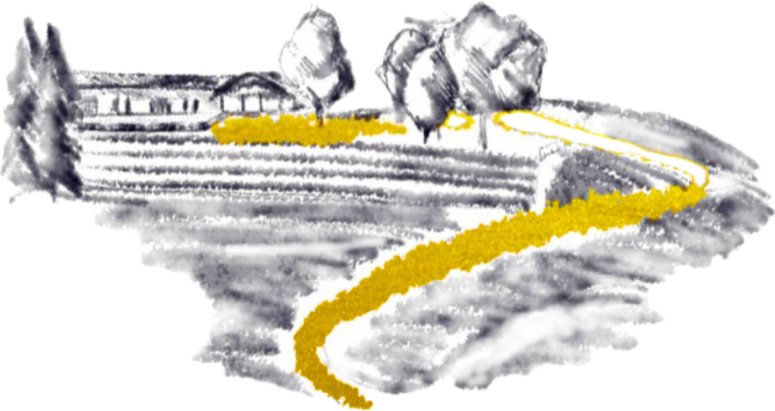 Sun Hill Estate Scrolled light version of the logo (Link to homepage)